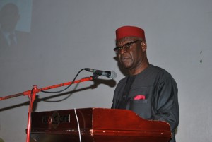 Dr Kalu I Kalu at the Award of Honours 2012 Event